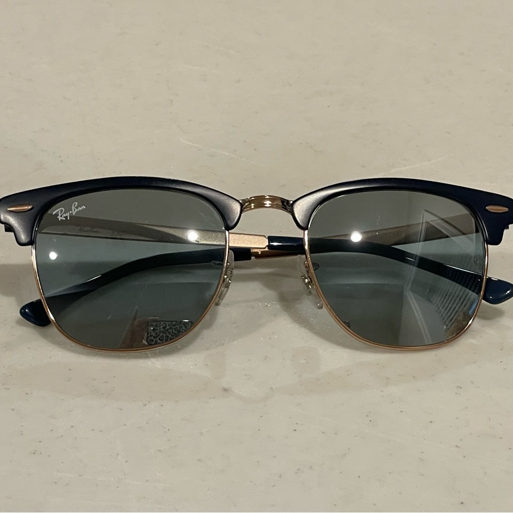 Rayban Wayfarer Blue Mirror Sunglasses